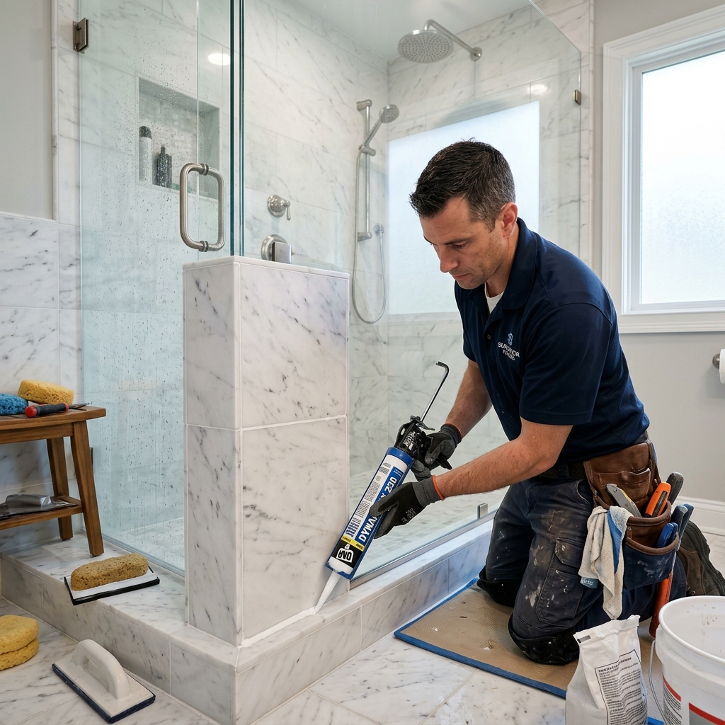 Caulking & Grouting services in Connecticut by Shelton Handyman Services