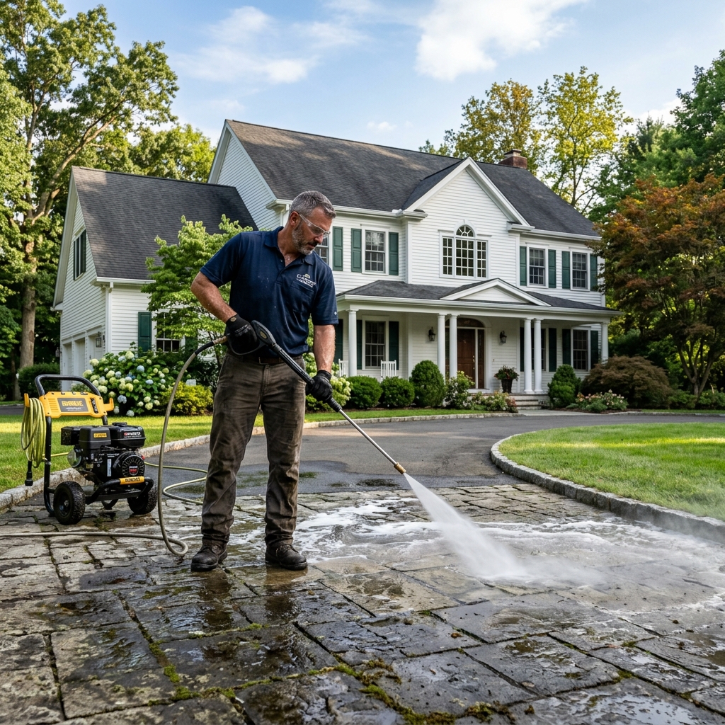 Pressure Washing services in Connecticut by Shelton Handyman Services
